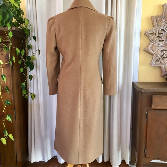 Celine Camel Hair Trench Coat Size 40 FR - Picture 4 of 8